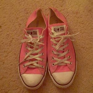 Pink converse